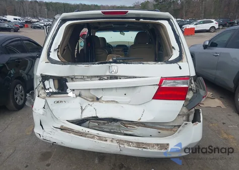 2007 Honda Odyssey Ex-L z USA, uszkodzony, nr VIN 5FNRL38797B454423